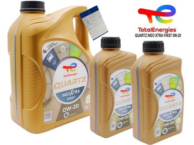 pL.9,86  7 Liter TOTAL QUARTZ INEO XTRA FIRST 0W-20 0W20 PSA B712010