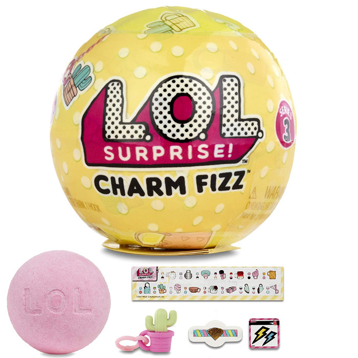 LOL SURPRISE CHARM FIZZ SERIE 3 ACCESSORI DELLE LOL CRUSH ORIGINALI 550778