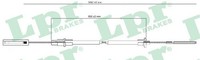 LPR Kupplungsseil Kupplungszug C0256C FüR 19E 165 Jetta Golf VW 1G2 1G1 2 Cat