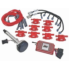 Msd Ignition Coil Conversion Kit 60151 Dis 8 Pack Red Blaster Ls For Sbc Bbc