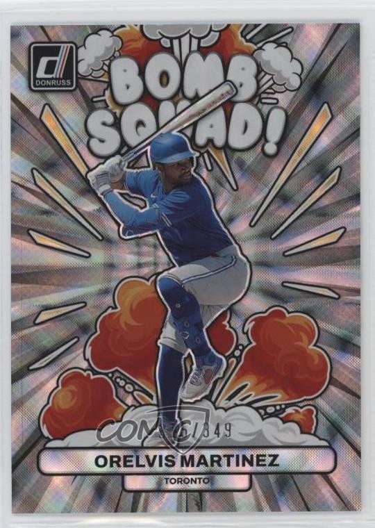 2023 Panini Donruss Bomb Squad Silver /349 Orelvis Martinez #BS5 0s1o