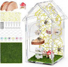 Jumping Spider Enclosure, Acrylic Arboreal Tarantula Enclosure Small Reptile Ter