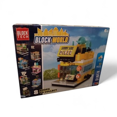 Block Tech Block World ~ Diner ~ Compatible With Leading Brands ~ NEW