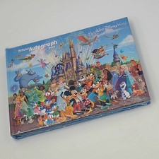 Autograph Book Disney World Parks 2026 WDW Storybook Castle Mickey & Friends NEW