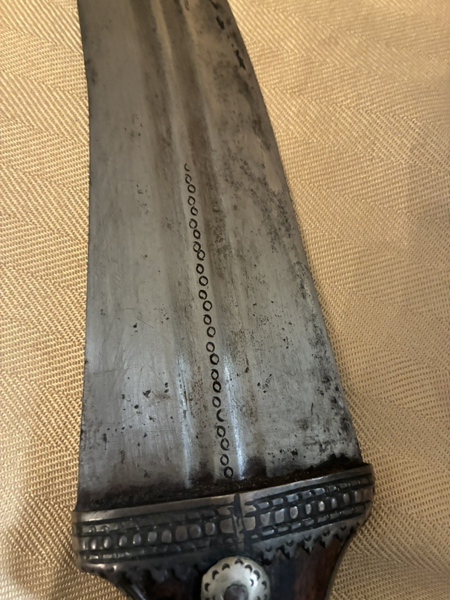 Jambiya Ceremonial Yemenese 16 inch Dagger with curved blade in