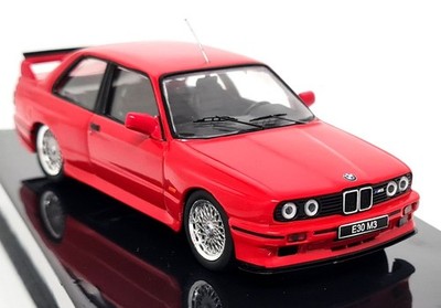 Ixo 1/43 BMW M3 Sport Evolution 1990 E30 Red Diecast Scale Model Car