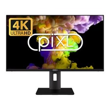 PiXL CM28F10 28" 4K UHD Monitor IPS 60Hz HDMI DisplayPort 5ms VESA Mount Black