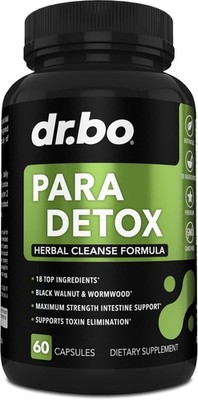 DR. BO para Cleanse Human Detox Guard - Intestinal Pills Support for Humans - Pr