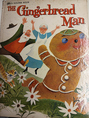 THE GINGERBREAD MAN (GIANT GOLDEN BOOK 10460) By Golden Books & Bonnie And Bill