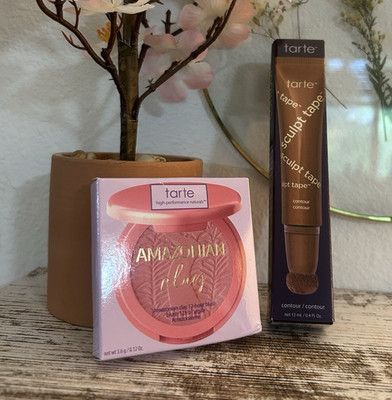 tarte Amazonian Clay Blushing Bride Blush & Soft Bronze Contour Set, 2-Pc