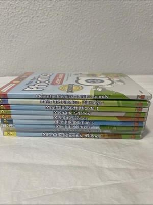 MEET THE PHONICS Preschool Prep Company DVD Phonics. Set Of 9 DVD s For Kids