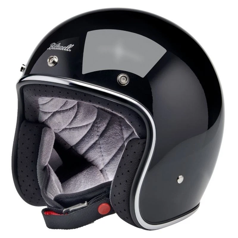 Casco de motocicleta de calle Biltwell Bonanza cara abierta - Elige talla y color Foto 3 de 4