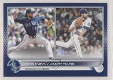 2022 Topps Update Rookie Combos Royal Blue Penn Murfee Danny Young #US220 kn8