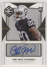 2017 Panini Limited Rookie Auto 44/99 Obi Melifonwu #194 Auto z5i