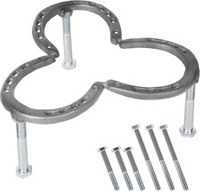 Campeggio, Campfire, Treppiede Forno Olandese, Tavolo per Cucina-Acciaio Ferri di Cavallo, con Pubblicità