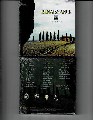 RENAISSANCE - TUSCANY *EXPANDED*  (3CD 2024) NEW *25 TRACKS*  IN STOCK