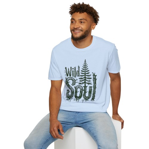 Wild Soul T-Shirt, Nature Lover Gift, Camping Tee, Hiking Tee, Outdoors Tee - Picture 25 of 41