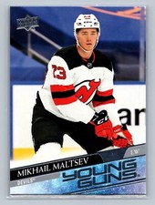 2020-21 Upper Deck Mikhail Maltsev Young Guns Rookie RC #723 Devils