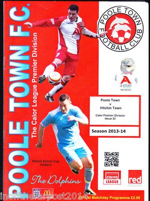 2013/14 POOLE TOWN V HITCHIN TOWN 15-04-2014 Calor Premier Division