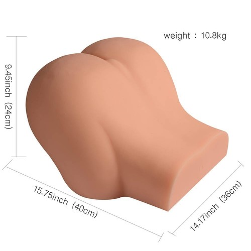 MEZZO BUSTO BAMBOLA IN SILICONE MASTURBATORE MASCHILE VAGINA REALISTICA PER UOMO - Foto 4 di 8