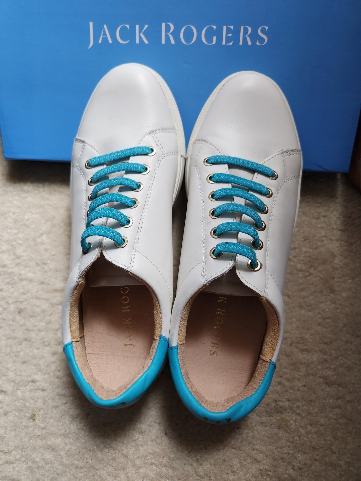 White Aqua 8M Shoes - Unisex Adults 