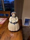 Shawnee Dutch Girl Cookie Jar Vintage 1940s