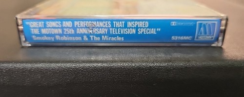 Smokey Robinson And The Miracles Motown 25th Anniversary TV Cassette SEALED - Picture 4 of 4