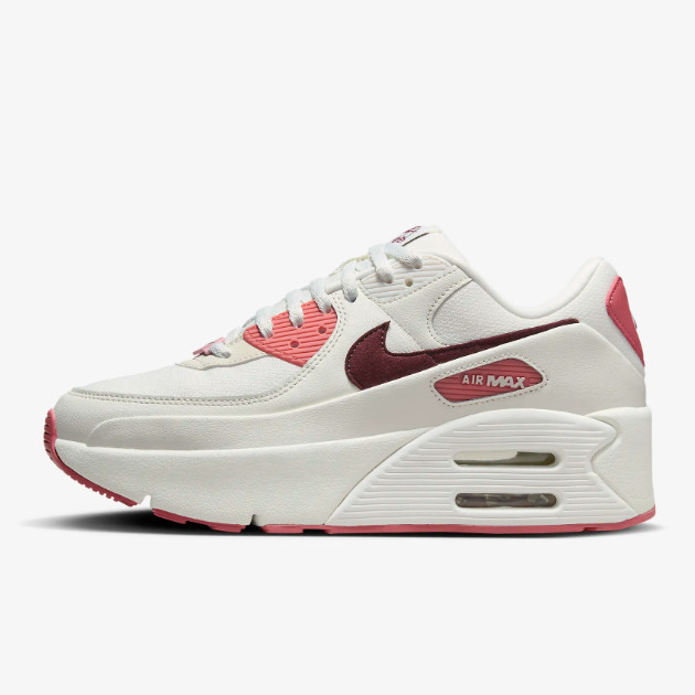 Nike Womens Air Max 90 LV8 SE на День Святого Валентина (FZ5164-133) Доставляются в ускоренном порядке