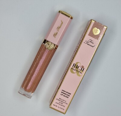 Too Faced Rich & Dazzling High-Shine Sparkling Lipgloss Sunset Crush 7g