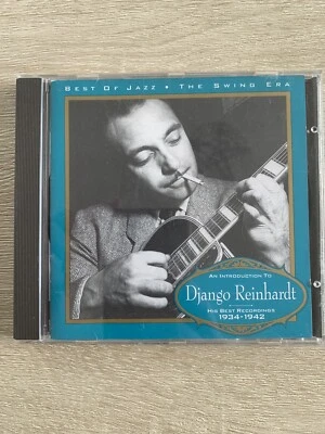 Django Reinhardt | Best Of Jazz The Swing Era 1934-1942 | Cd | Très Bon État - Photo 1/3