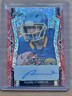 Pierre Strong Jr 2022 Leaf Flash Shimmer Autograph Football Card 3/5 PA-PSJ