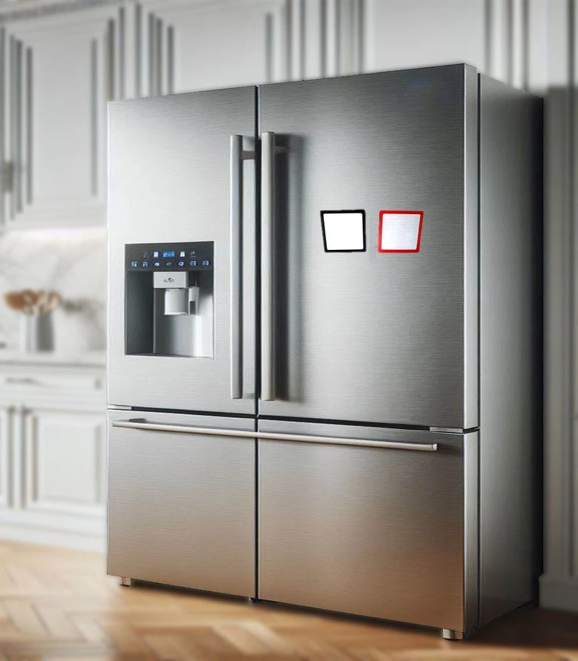 Whiteboard Pinnwand Magnettafel 2x mini Memoboard Ķühlschrank Schreibtafel Stift - Bild 2 von 4