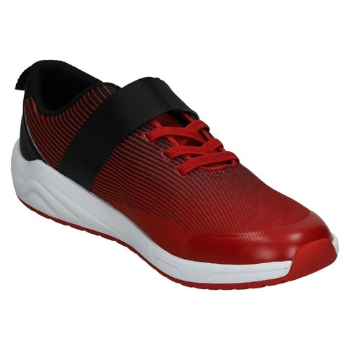 Childrens Clarks Lace Up Trainers Aeon Pace - Picture 7 of 10