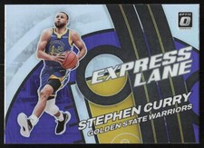 Stephen Curry 2021 Panini Donruss Optic # 4 Express Lane Silver Golden State War