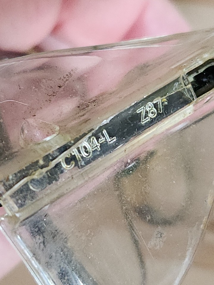 Vintage 1980's Titmus Safety Glasses Z87 W Case Chrome Steel 2 eBay