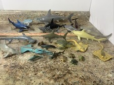 Sharks Dolphin Whale Sea Turtle Rubber Pv Toy Lot Some Are Safari Ltd Greenbrier