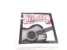 John Pearse Guitar Strings Acoustic Extra Light Gauge #500XL Phos Bronze
