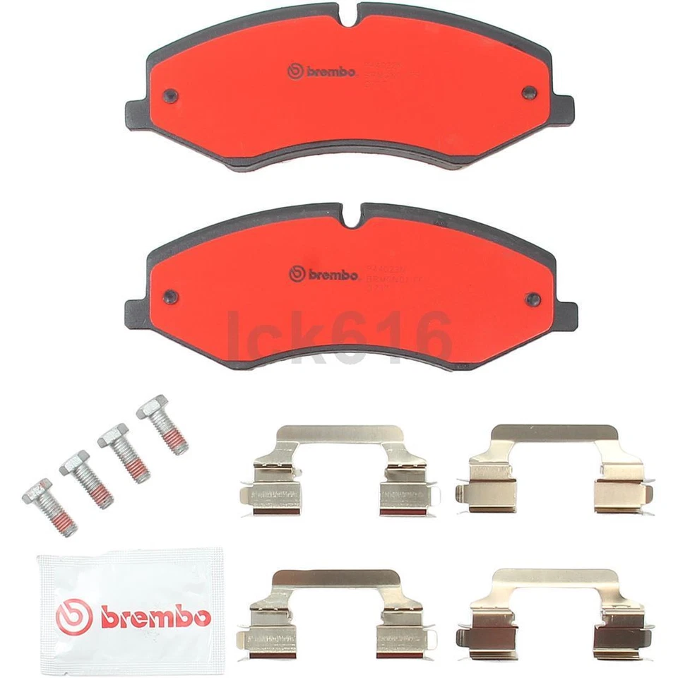 Kit de pastillas de freno delanteras Brembo de cerámica (4 piezas) para Land Rover LR4 2010-2016 Foto 4 de 4