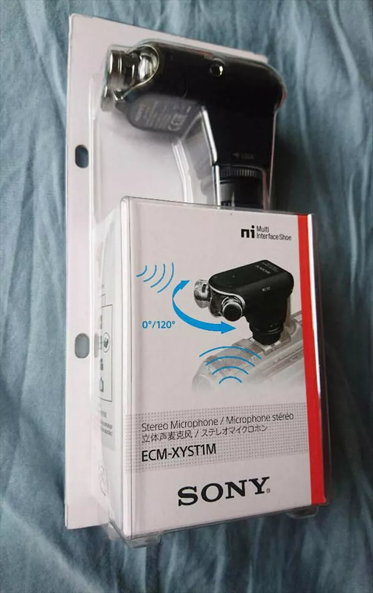 ECM-XYST1M Official SONY Stereo icrophone /2-way stereo microphone/From Japan