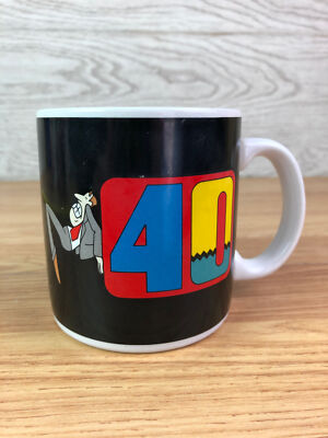 Three Cheers 40 Still Crazy After All These Years Komische Tasse 