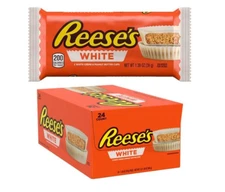 Reese's White Peanut Butter Cups, 1.39 oz Each (Pack of 24)