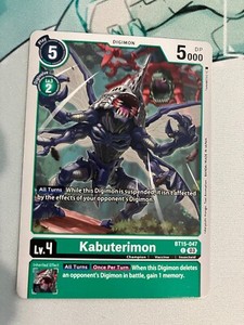 digimon kabuterimon card Digimon Kabuterimon