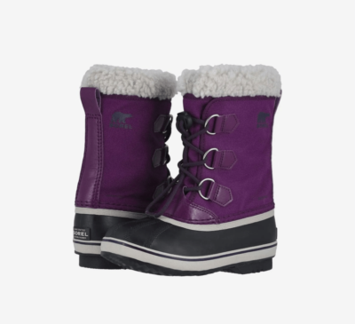 ⭐️ゆるーポッター⭐️ Sorel Women's 6 Purple Insulated Yoot Pack Nylon Winter Water