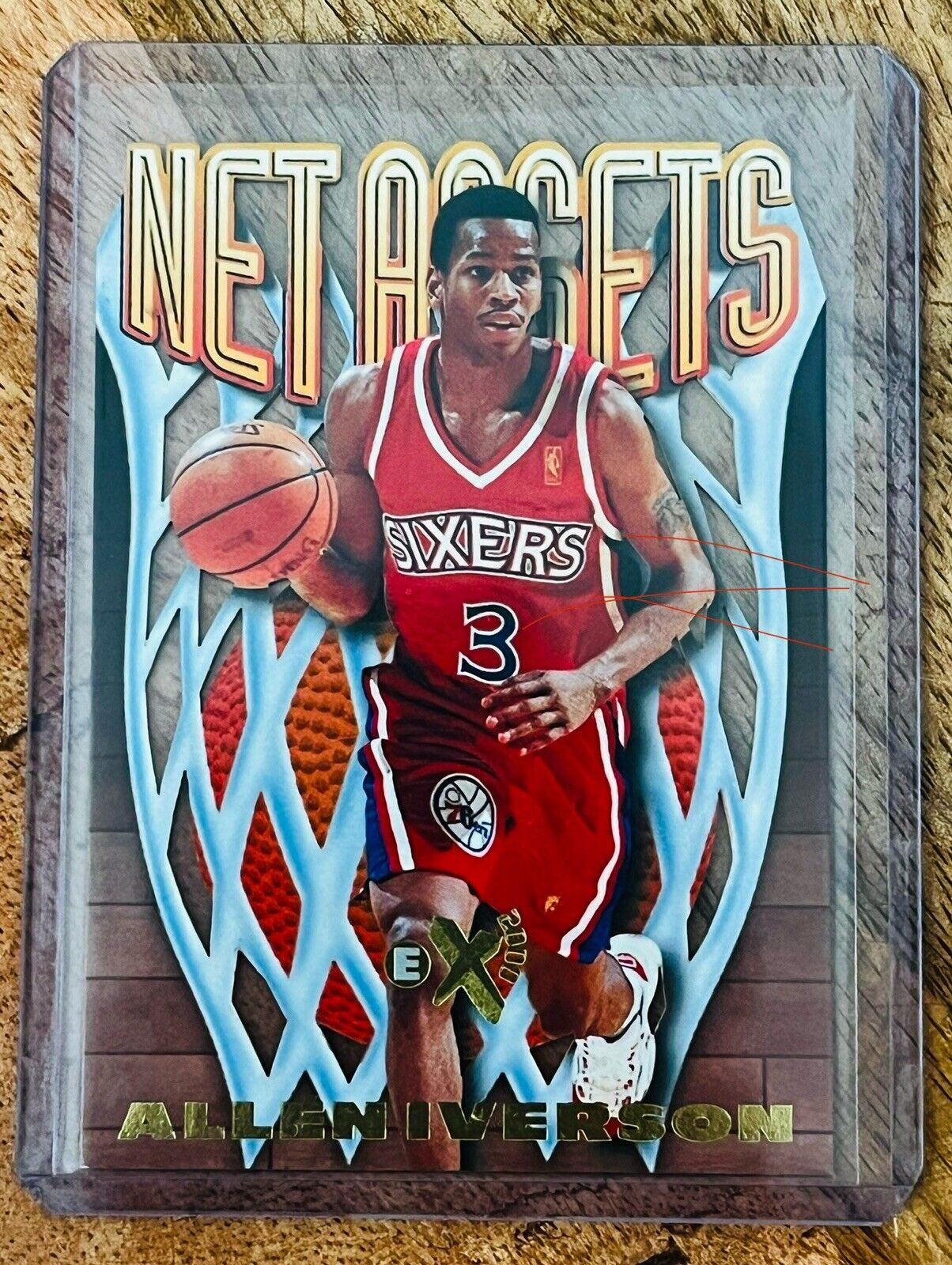 Allen Iverson 1996 SkyBox E-X2000 #7 Net Assets Price Guide Allen Iverson 1996 SkyBox E-X2000 #7 Net Assets Price Guide