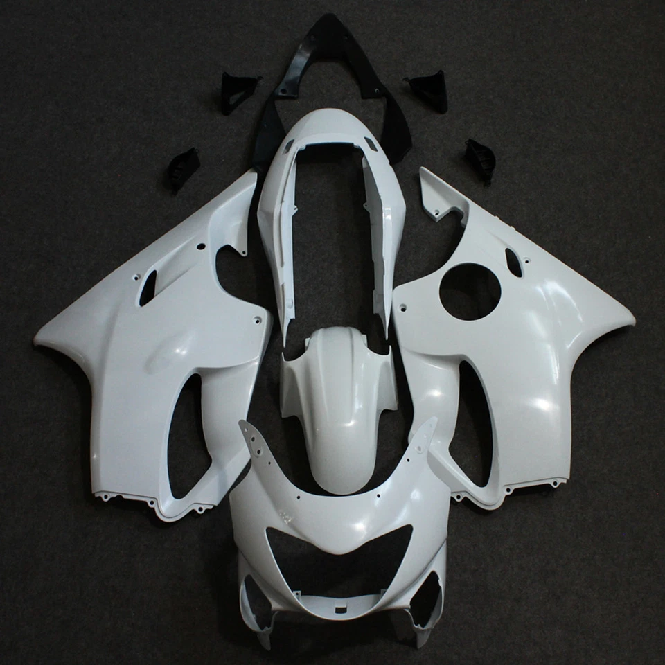 Unpainted White ABS Fairing Bodywork Set For Honda CBR600 F4 CBR 600 1999-2000 - Image 3 of 4