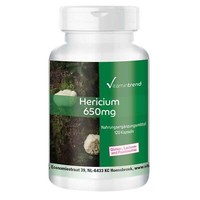 Hericium 650 Mg - 120 Kapseln Pilzpulver Aus Dem Mycel, Vitalpilz | Vitamintrend