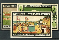 Wenningstedt/Sylt 3 Bills Token / European Norddörfer GM 1405.1 2/27260