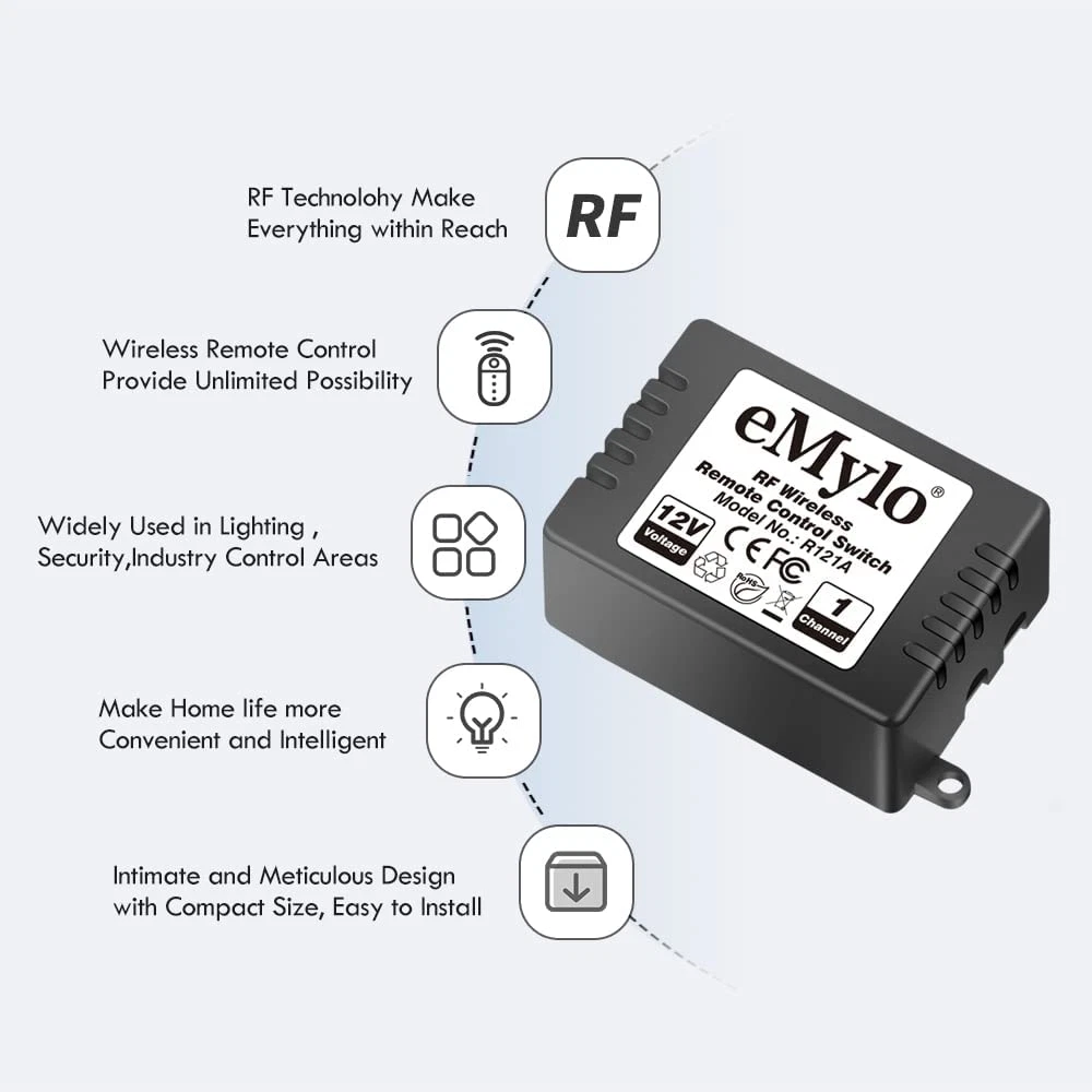 Emylo rf sale remote control switch
