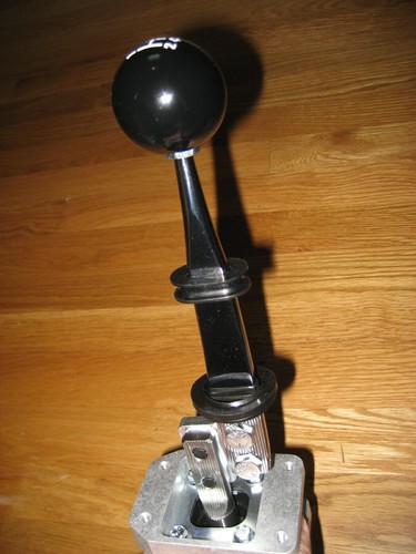 Core Shifter w/ chrome stick & classic knob for 2009-2015 Cadillac CTS-V 6 speed - Picture 2 of 5