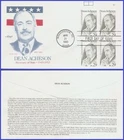 USA5 #2755 U/A ARTMASTER FDC PB4  Dean Acheson